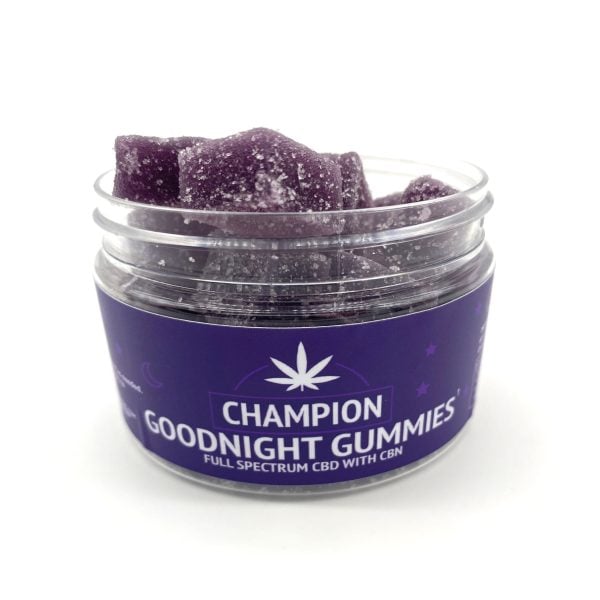 Champion Hemp Farms Goodnight Gummies with CBD+CBN 50mg